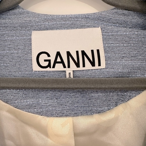 GANNI Light Blue Blazer - Picture 4 of 7